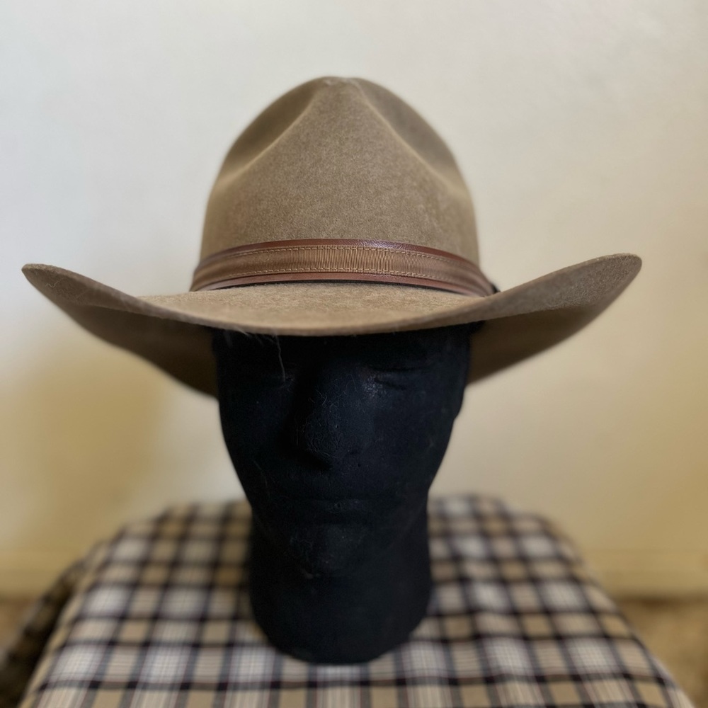 Vintage Beaver Brand Hat. Since 1860. Cowboy/girl hat, American made, fur blend. - Picture 2 of 16